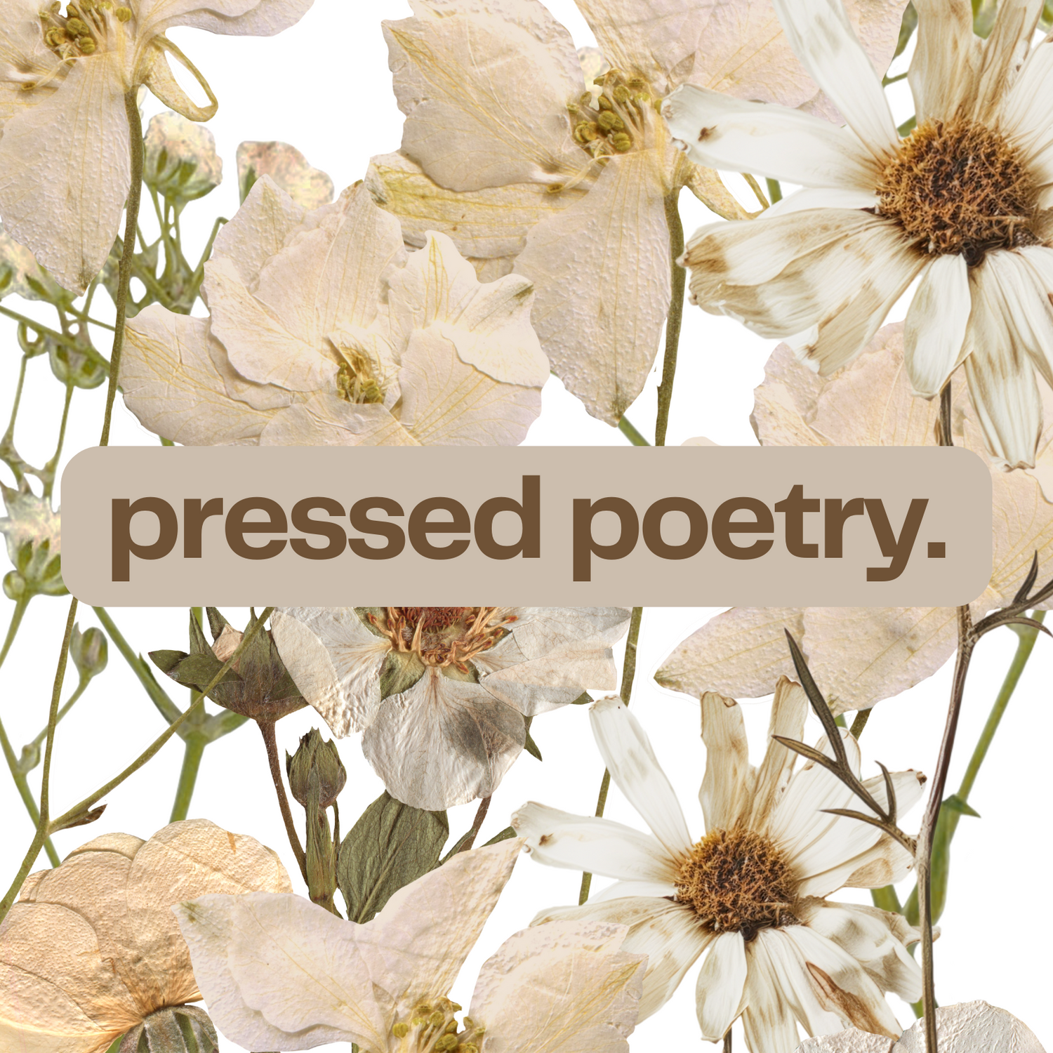 pressed poetry